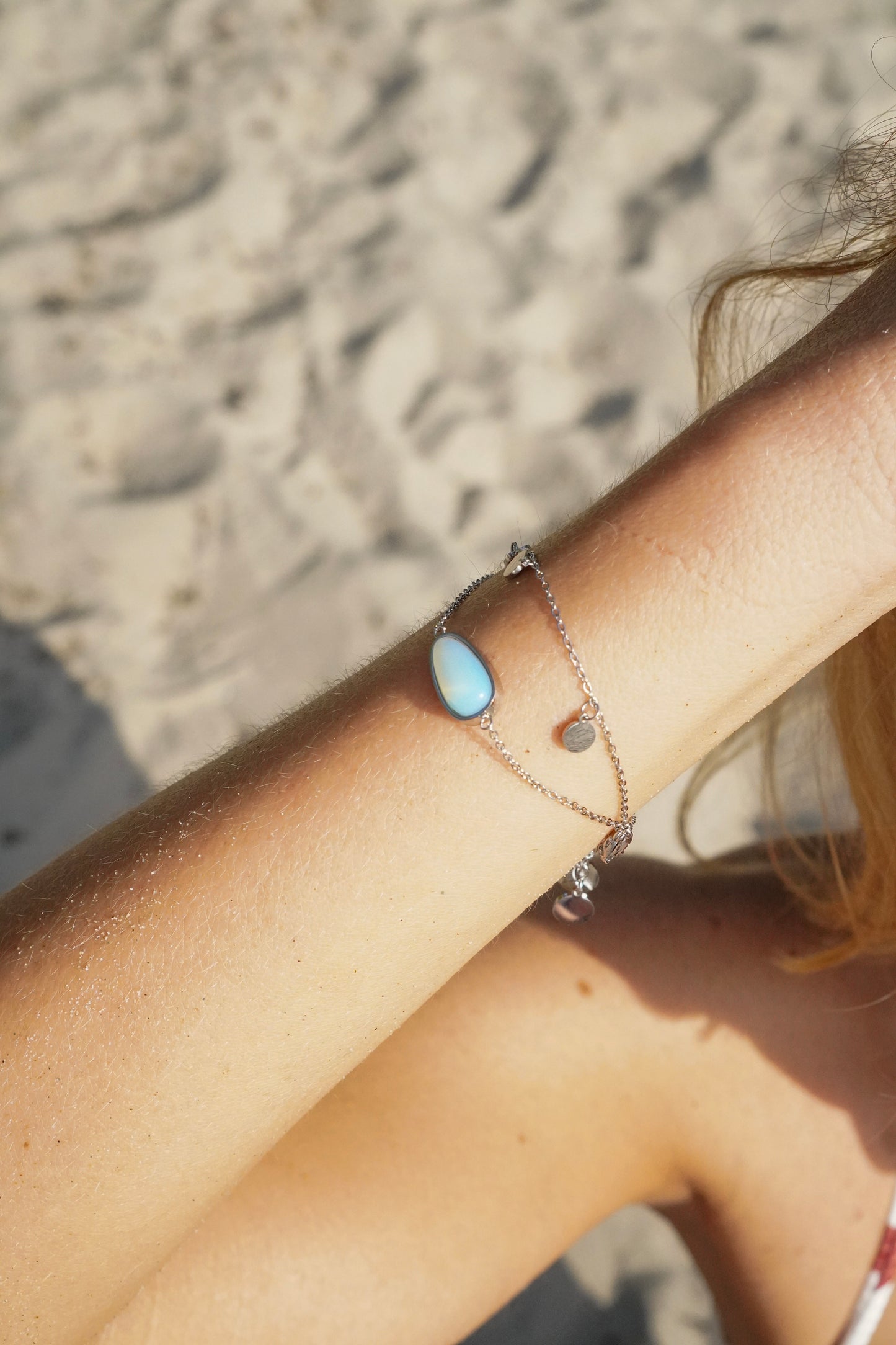 Moon Tear Stone Bracelet
