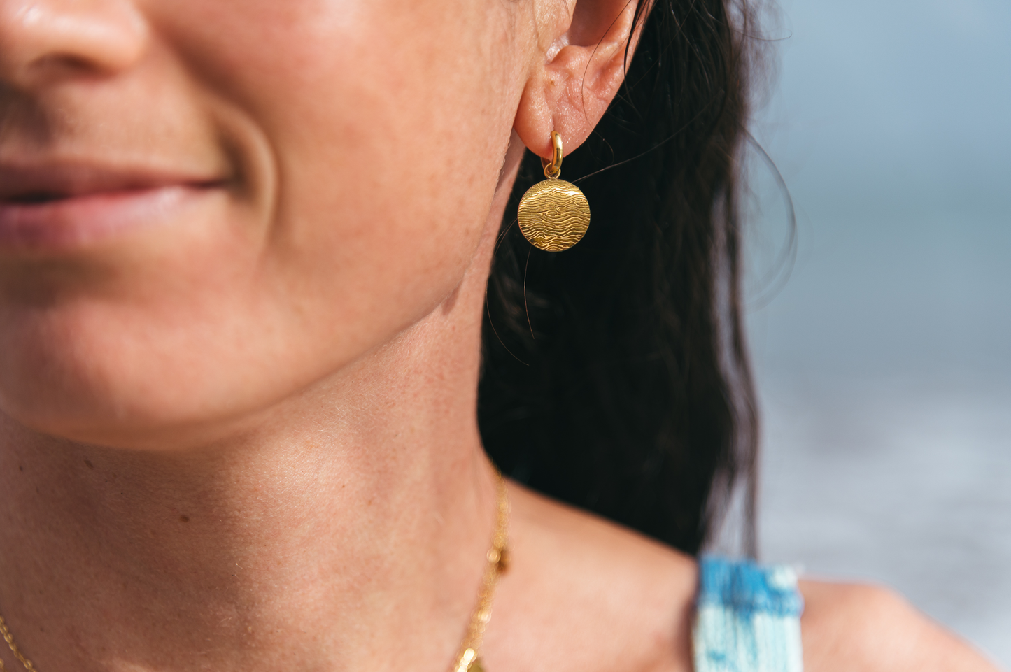 Tidal Line Earrings