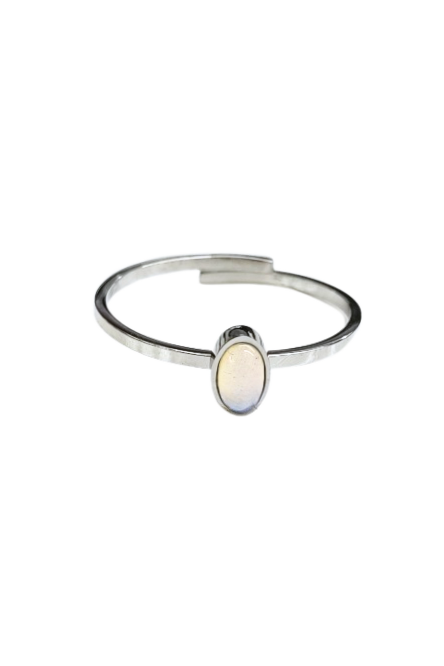 Moon Tear Stone Ring