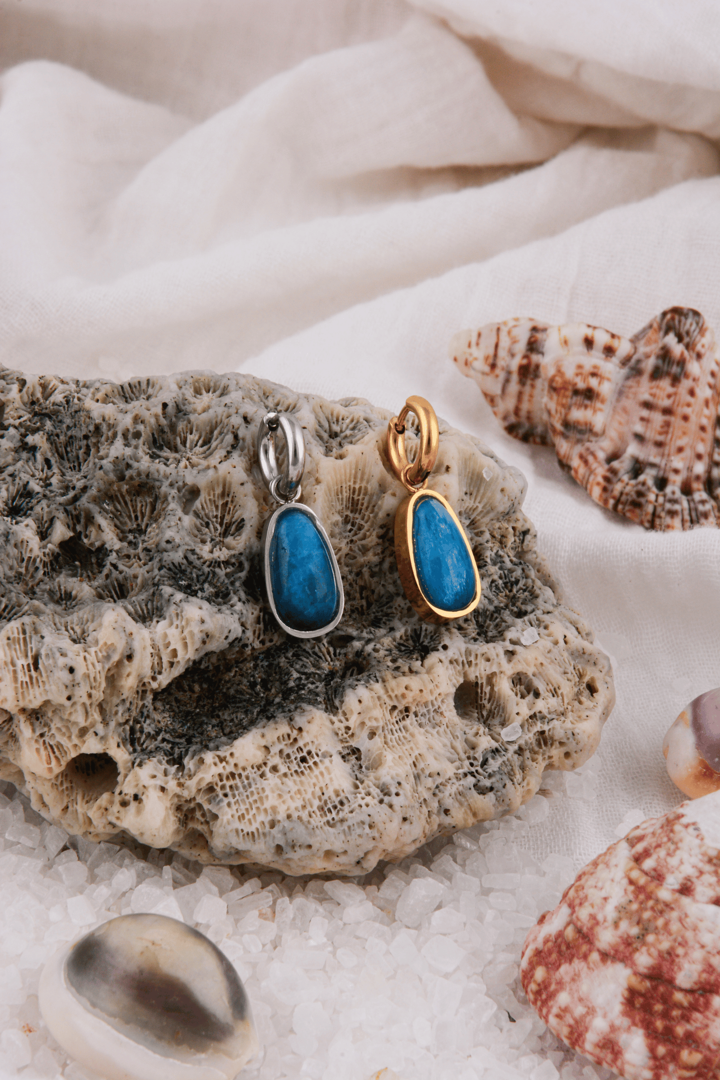 Ocean’s Tear Stone Earrings