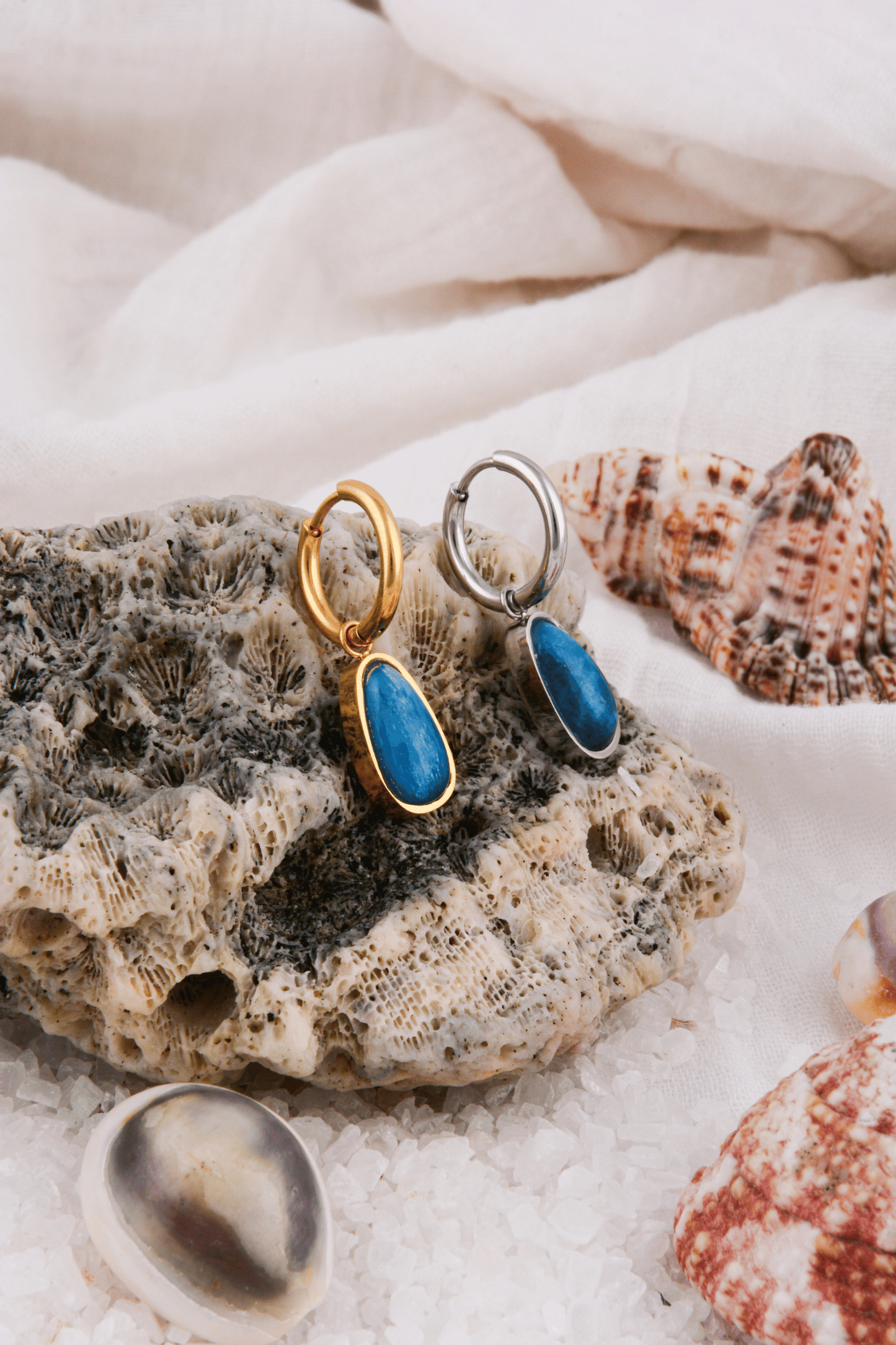 Ocean’s Tear Stone Earrings