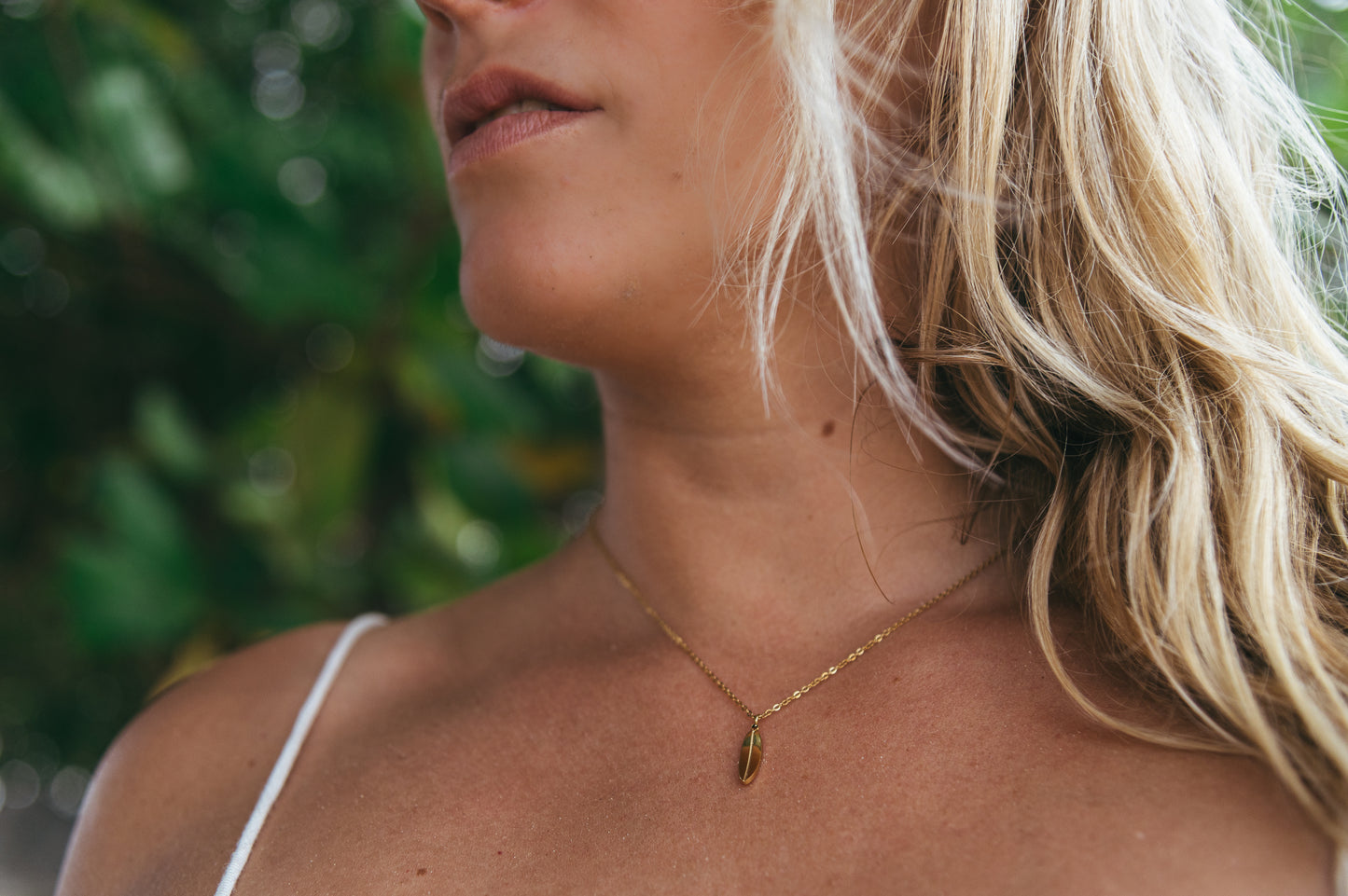 Golden Surf Necklace